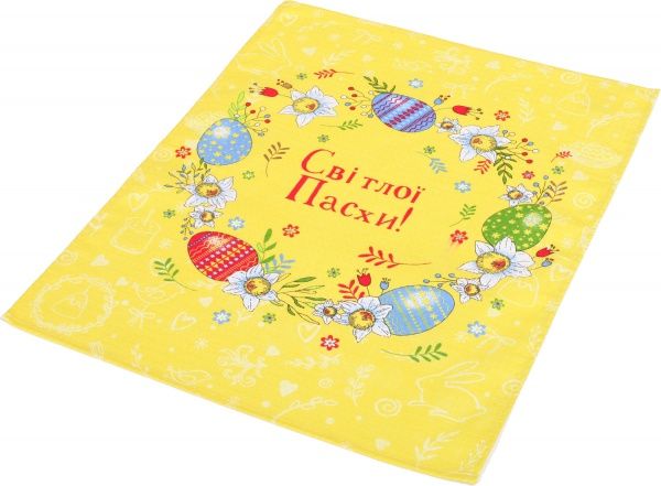 Рушник вафельний Пасха 45x60 см Білтекс в асортименті 