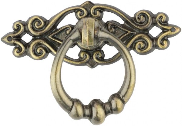 Меблева ручка антична бронза Larvij L3.7025.066.20