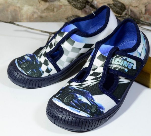 Туфли 3F р.34 серый с белым 4Rx3/5 