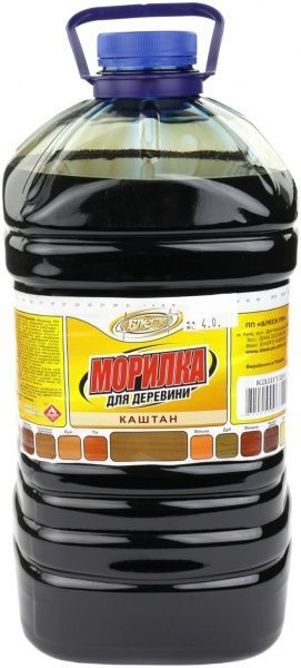 Морилка Блеск М-4 5 л каштан мат 4 кг