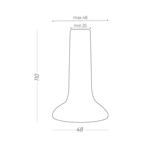 Накладка меблева MVM LP-08 48-110 мм 4 шт.
