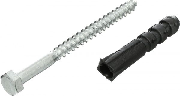 Стопор дверний гумовий 60x50 мм коричневий