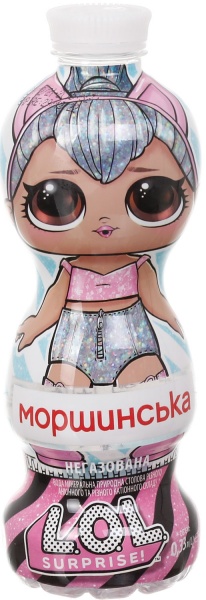 Вода Моршинська негазированная Toy Bottle LOL 0.33 л
