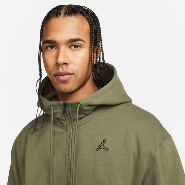Джемпер Nike M J ESS FLC FZ HOODIE DA9810-222 р. S зелений