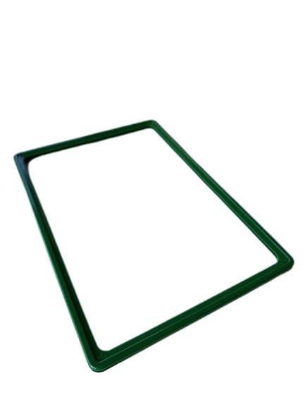 Рамка формата А4 пластиковая зеленая 3 шт 