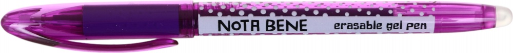 Набор ручек гелевых Nota Bene пиши-сотри + 9 стержней 0,5 мм фиолетовый