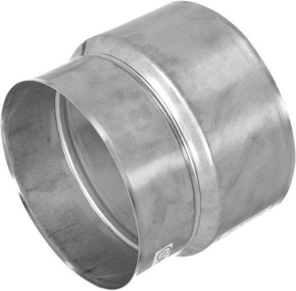 Перехідник димохідний 1 мм нерж Ф180+/200+ мм LIRA-LTD 