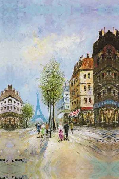 Репродукция Old Paris4 50x80 см RozenfeldArt 