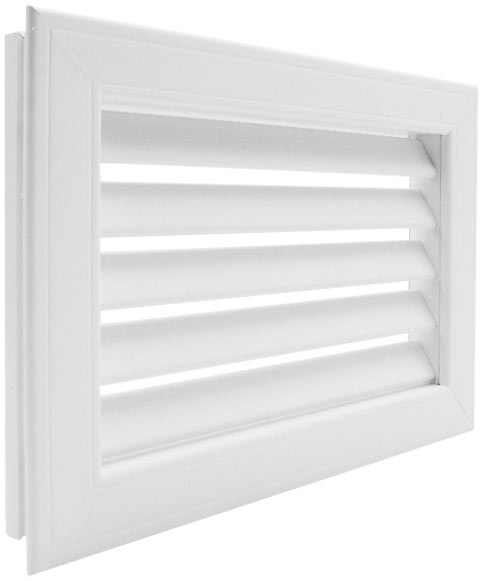 Решітка Вентс НГН 200x300 пластик білий 