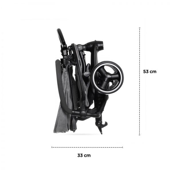 Велосипед-коляска Kinderkraft Jazz сірий KKRJAZZGRY0000