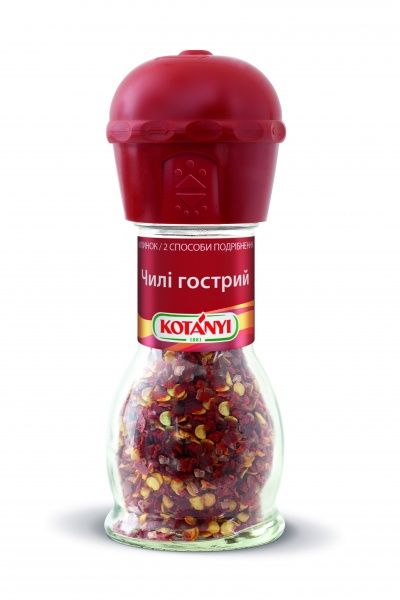 Перец чили TM KOTANYI острый 35 г мельница