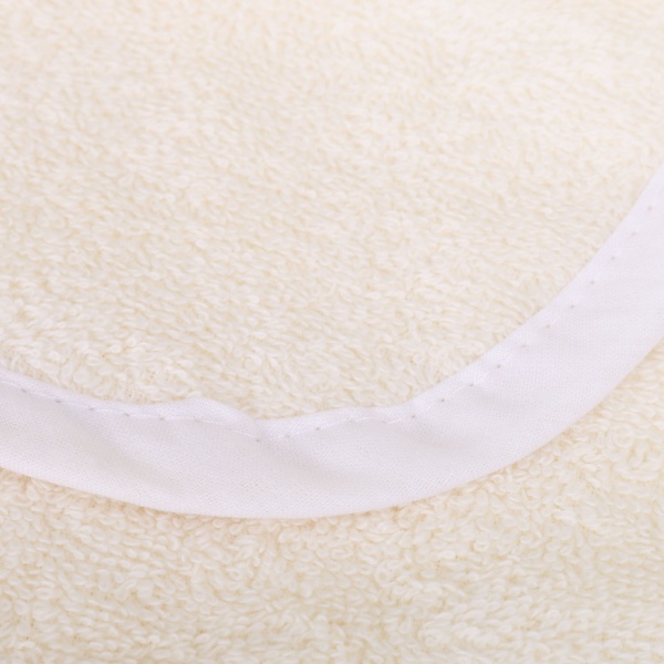 Полотенце махровое Україна Ангел 95х95 см молочный с золотым