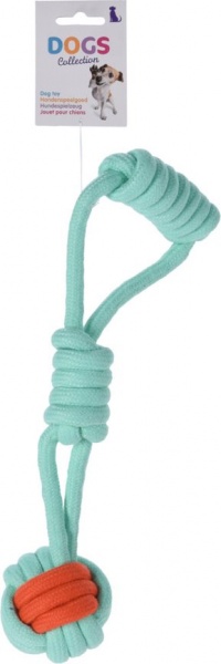 Игрушка для собак Гантеля на веревочке