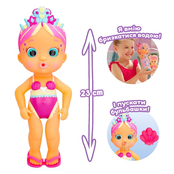 Кукла Bloopies из серии Волшебный хвост W2 Русалочка Милли с аксессуарами 908734