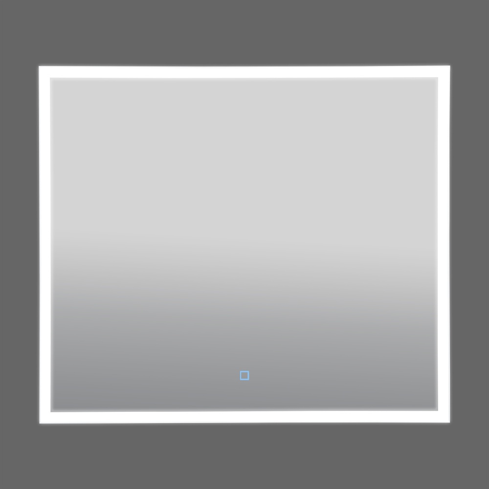 Зеркало со встроенной подсветкой Aqua Rodos Luce white 80х70 sensor