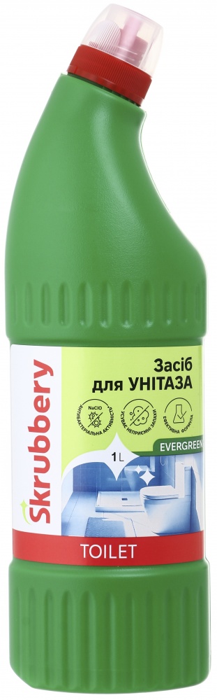 Средство для унитаза SKRUBBERY Evergreen 1 л