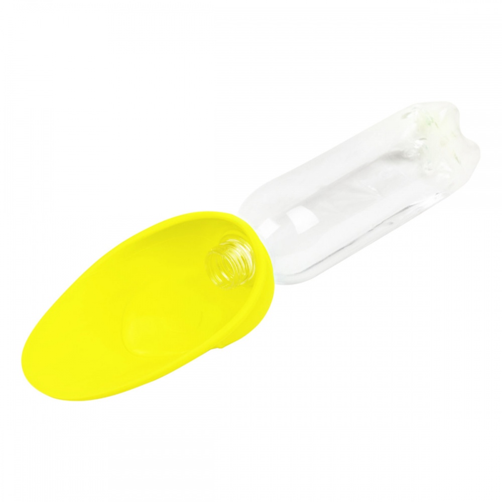 Поїлка Waudog Silicone 165х90 мм жовта