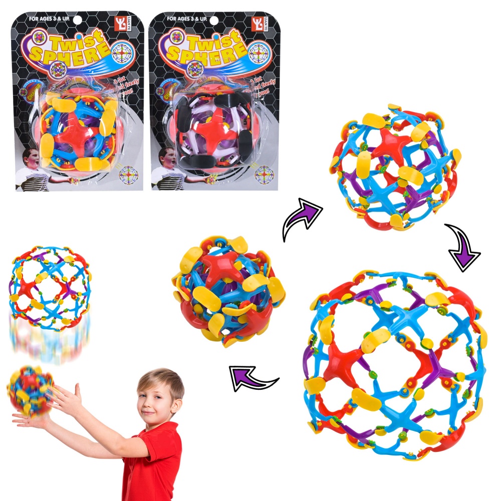 Іграшка-розвага Куля-трансформер (розкривається в повітрі) 36911