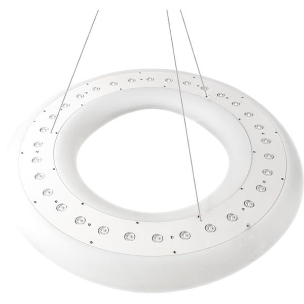 Люстра светодиодная Светкомплект Cloud PLN-72W+24W OP RC 96 Вт белый матовый 