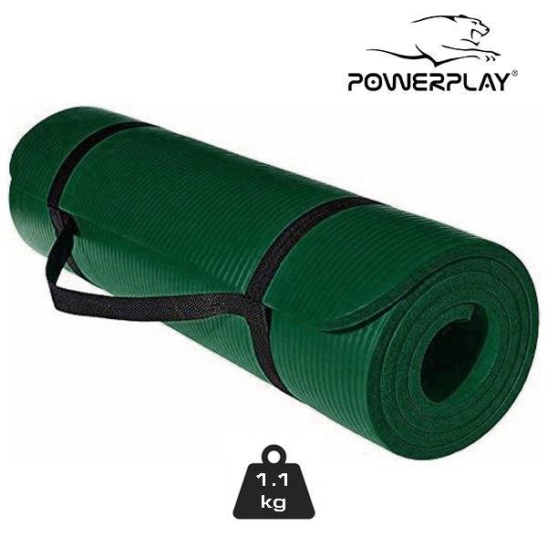 Килимок для йоги PowerPlay 183x61x1,5 см 4151 зелений 