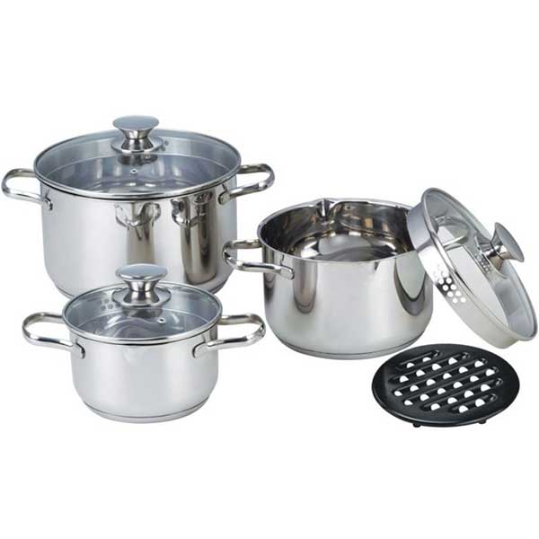 Набор кастрюль 7 предметов 26-238-001 Krauff