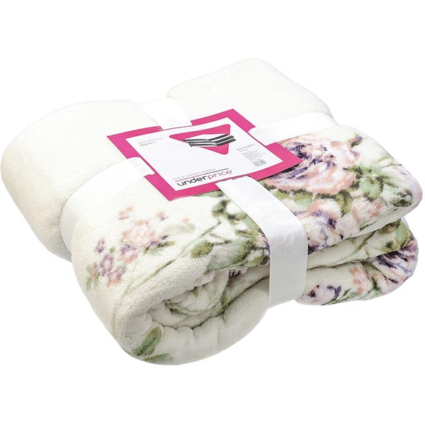 Плед мікрофібра Underprice Букет 200x220 см