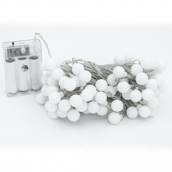 Декоративная гирлянда Altalusse (INL-2705B-80 Multicolor) встроенный светодиод (LED) 80 ламп 10 м 