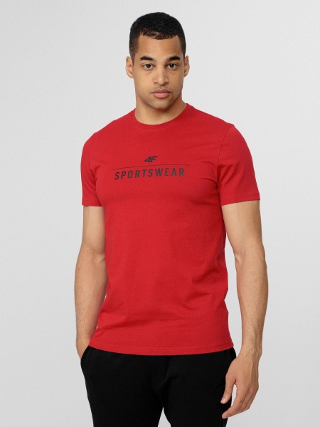 Футболка 4F H4L22-TSM354-62S р.XL червоний