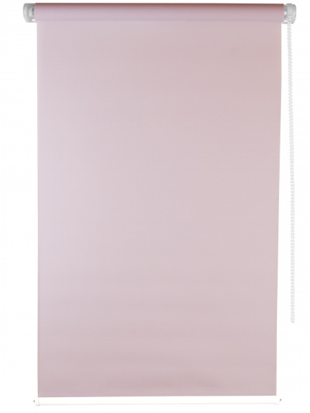 Ролета мини Лен Розовый актик 50x160 см розовая 