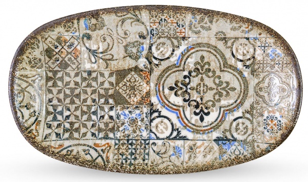 Блюдо овальне Vintage Mosaic Graphics 20x11 см WL-671342 / A Wilmax 
