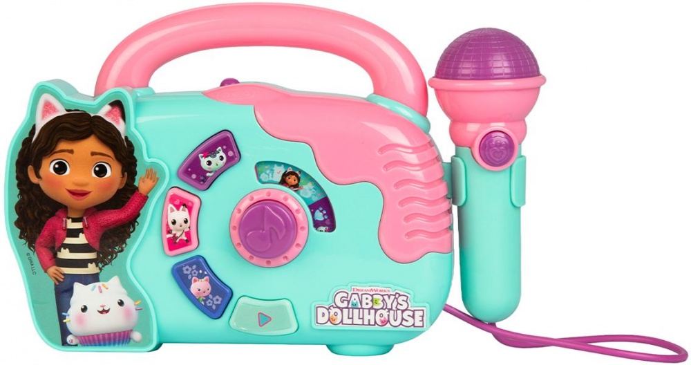 Игрушка музыкальная HTI Gabby's Dollhouse Бумбокс Габби 1500061
