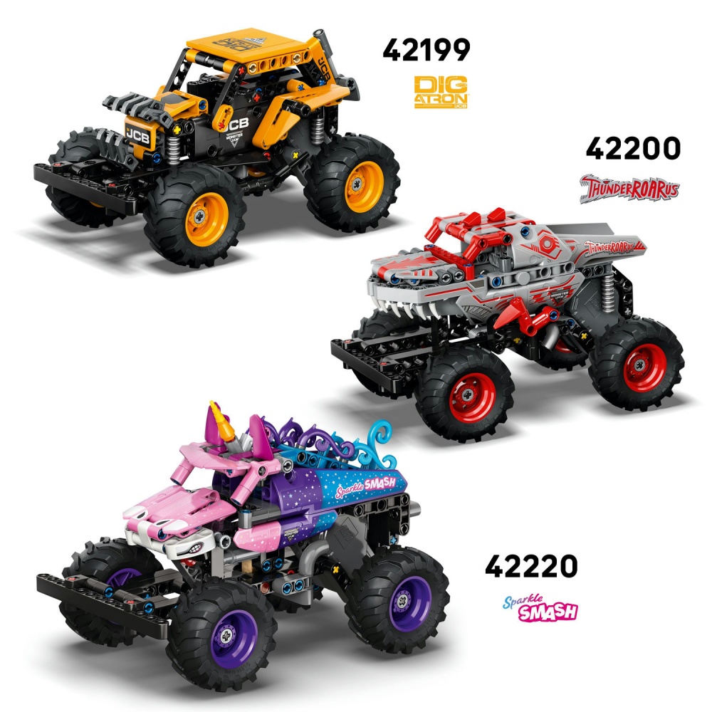 Конструктор LEGO Technic Monster Jam™ Grave Digger™ Огонь и лед 42219