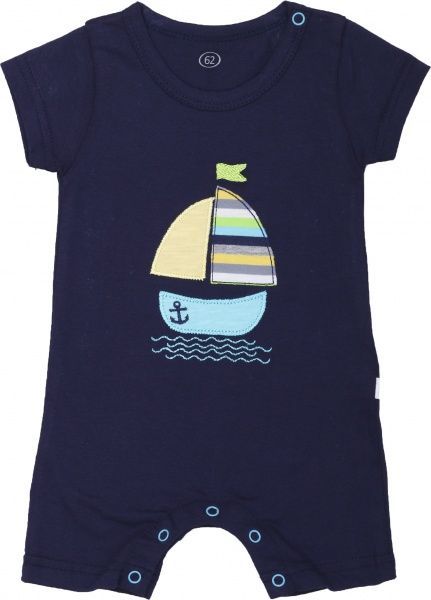 Комплект Фламінго для хлопчиків темно-синій/смужка р.62 423-129 