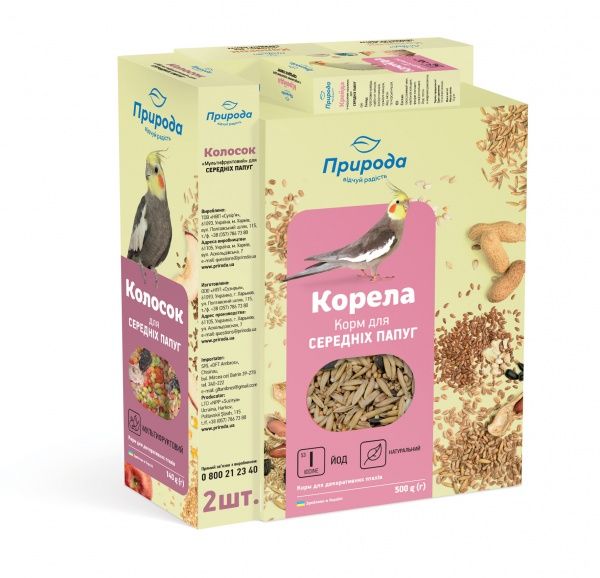 Набор Природа для средних попугаев PR001155