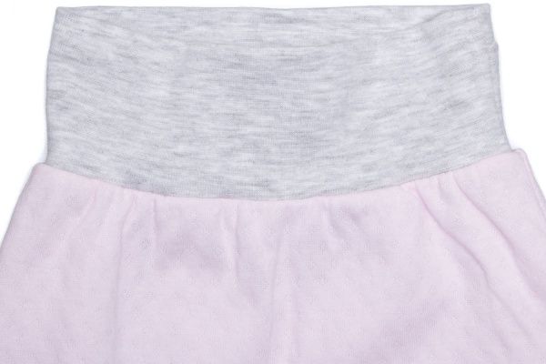 Ползунки для девочек Baby Veres Honey bunny р.68 розовый 