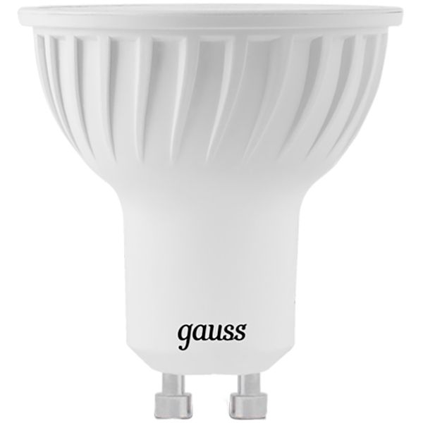 Лампа світлодіодна Gauss Black 5 Вт MR16 матова GU10 220 В 3000 К 101506105 