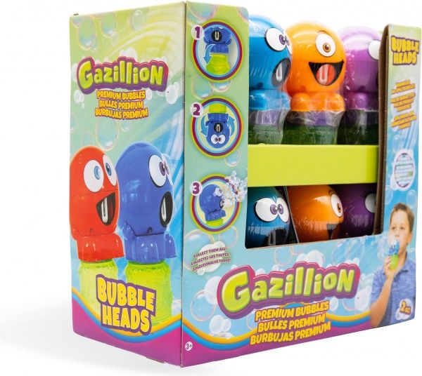 Мильні бульбашки Gazillion Веселун 59 мл червоний GZ36569