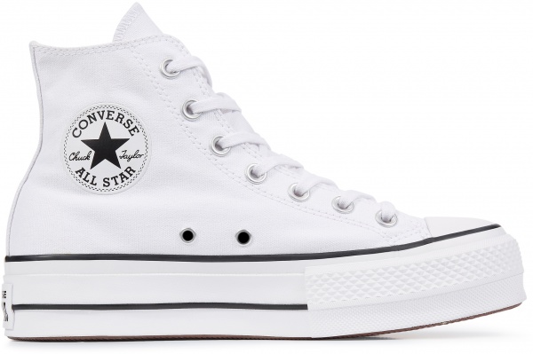 Кеды Converse CHUCK TAYLOR ALL STAR PLATFORM CANVAS 560846C р.US 7,5 белый