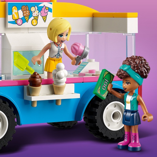 Конструктор LEGO Friends Набор для сборки «Фургон с мороженым» 41715