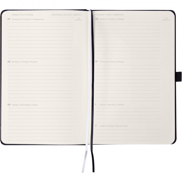 Планер Partner Strong 2023 черный Axent