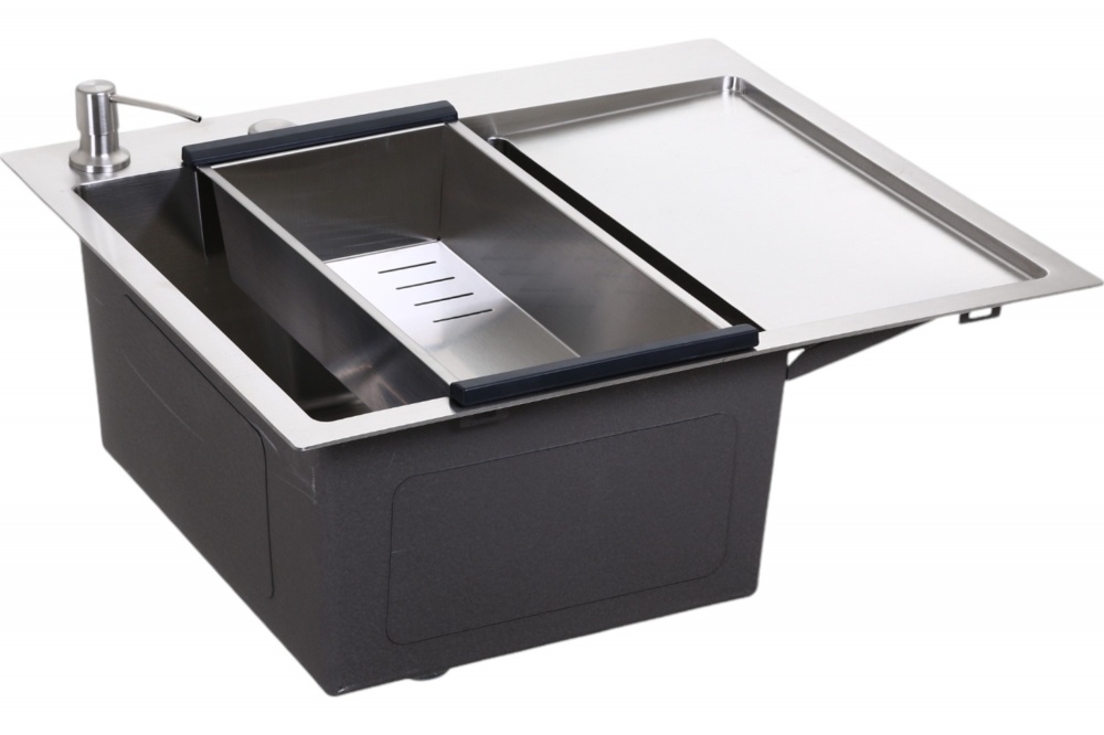 Мойка для кухни F.Lusso из нержавеющей стали 5851L