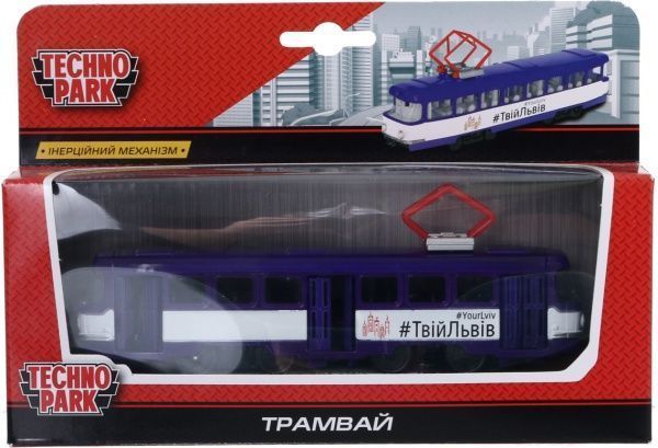 Модель Технопарк Городской трамвай Львов SB-16-66WB-UL