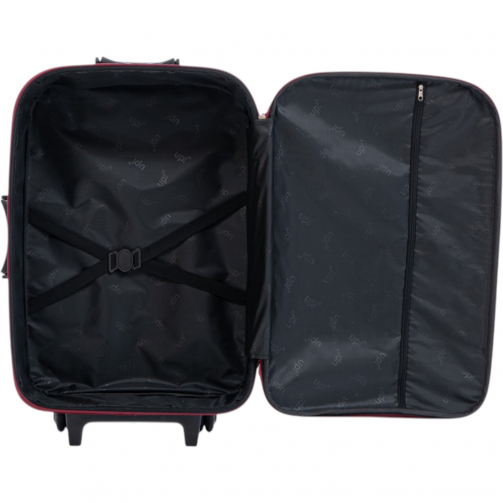 Чемодан UP! (Underprice) 40 л черный KX22001 56x38x19 см M