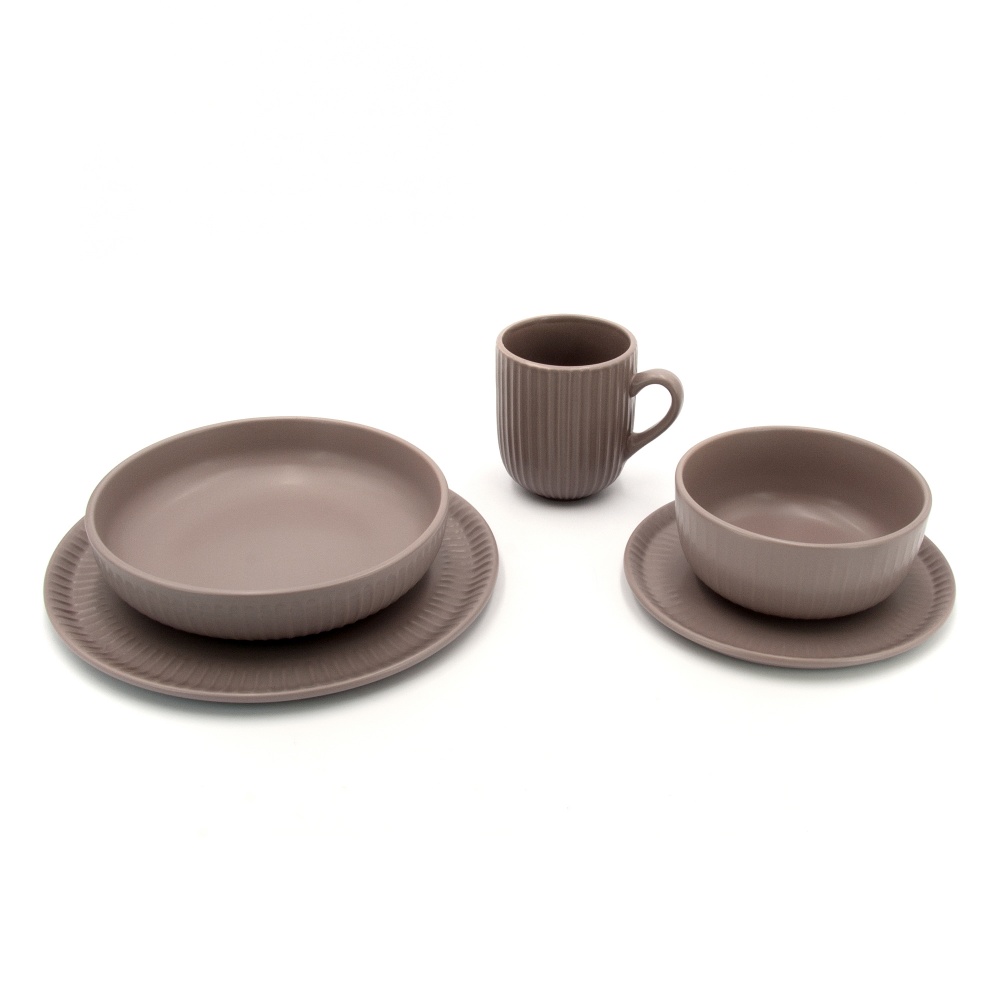 Тарелка десертная Milika Nestara Purple 21 см M0470-TRSC241850-80P