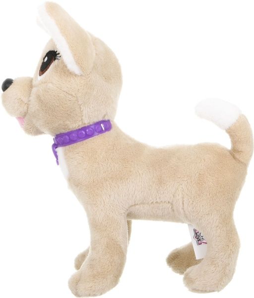 Мягкая игрушка VRG Собачка CCL Чихуахуа Фэшн. Вояж с ошейником и сумочкой 20 см 5893124