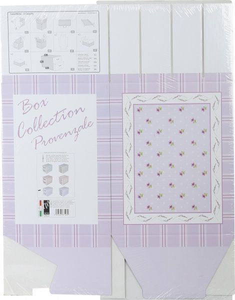 Комод картонный Miss Space Provenzale 2 відділення лавандовий