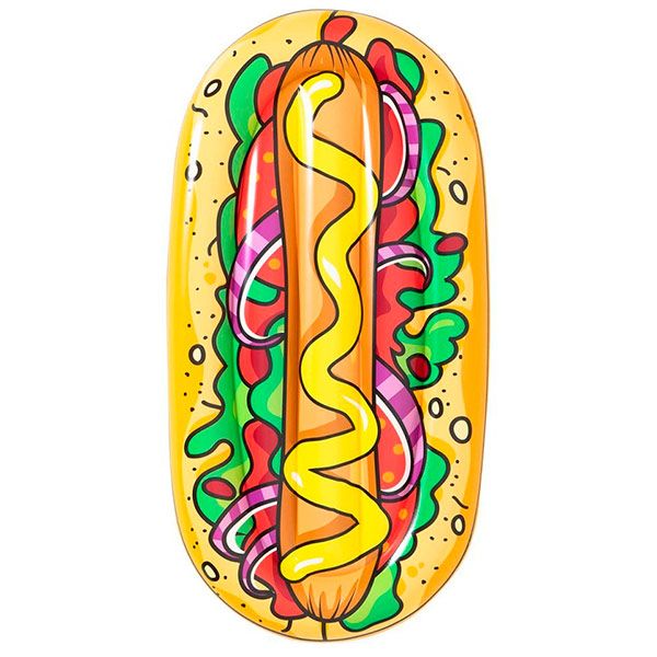 Матрас надувной Bestway Хот-дог 90x109 см