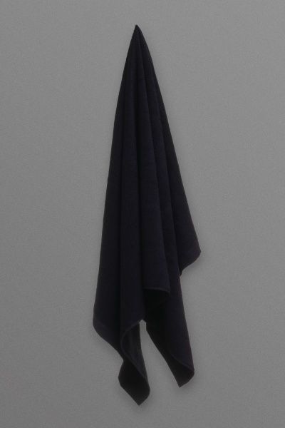 Рушник Rice Вlack 70x140 см чорний La Nuit 