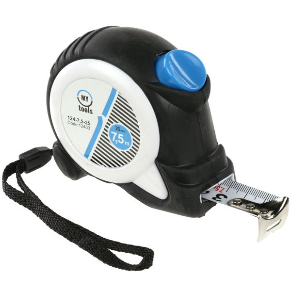 Рулетка вимірювальна Mytools Easy+ 25 мм 7.5 м