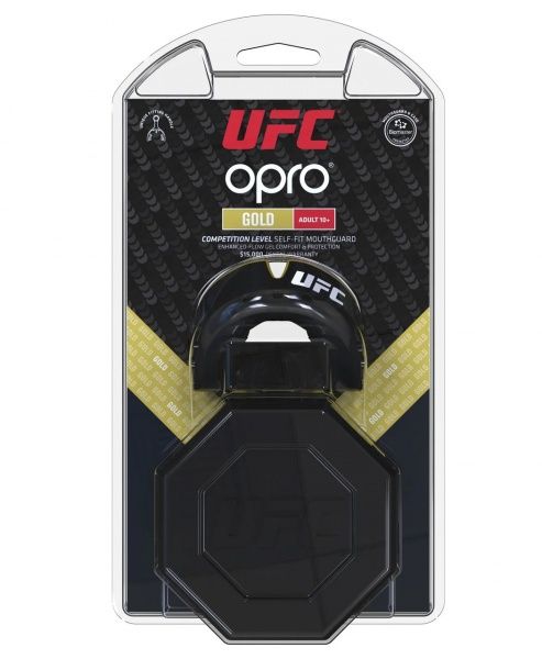 Капа Opro UFC_Gold_Black р. универсальный 